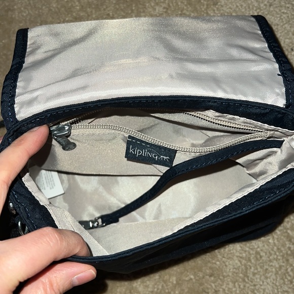 Kipling Sabian Mini Crossbody Bag in Navy(No 🙉 Fob) - Picture 8 of 12